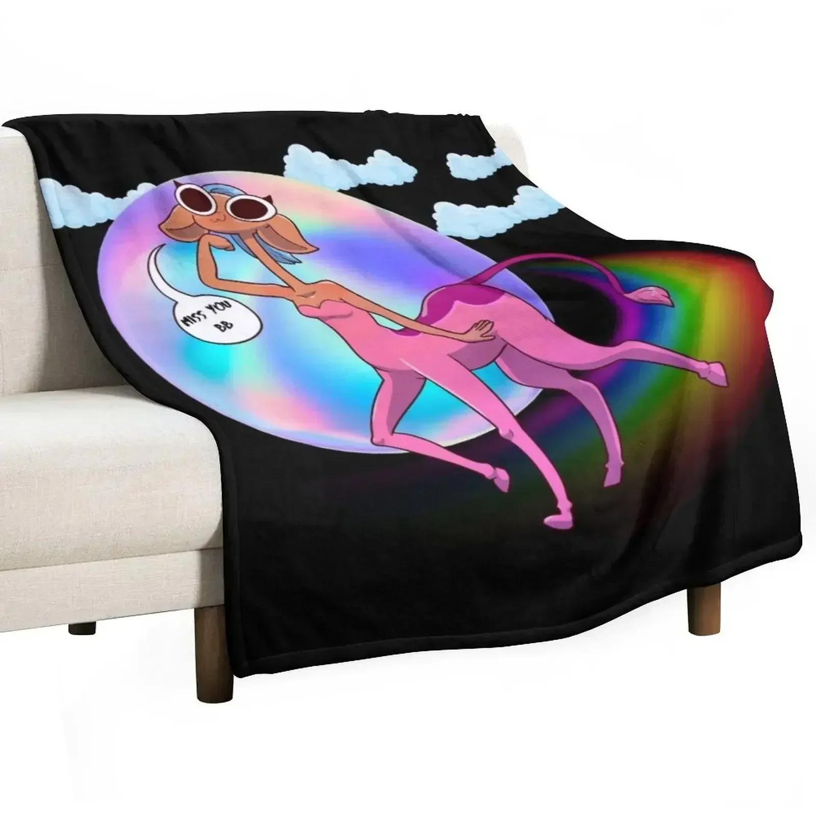 Glendale Miss You Bb Centaurworld Throw Blanket Warm Plush Fuzzy Blanket for Living Room 75X95CM