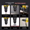 Deli Rechargeable Electric Drill & Screwdriver with Lithium Battery - Impact Power Tool for Household Use