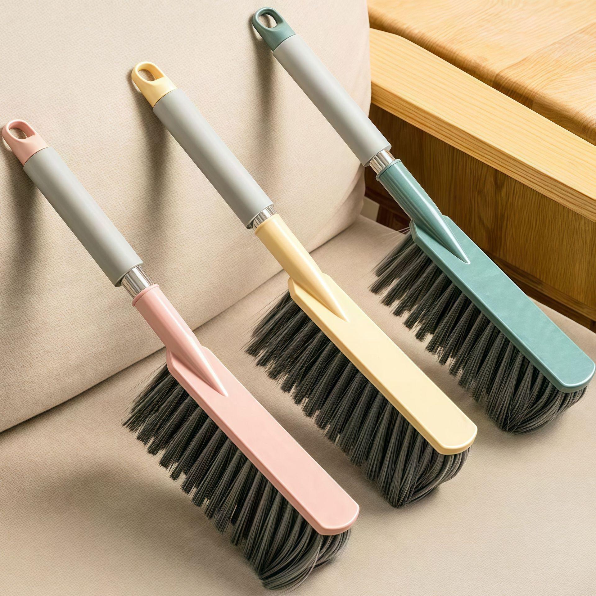 

Long Handle Soft Bristle Floor and Sofa Cleaning Brush for Dust Removal Plastic Handle