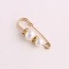 Pearl Waist Pin Brooch for Adjustable Skirt Fit