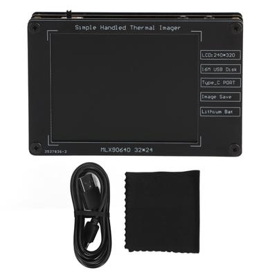 2.8in LCD Digital Thermal Imager with Battery Multifunctional Thermal Camera Temperature Detection