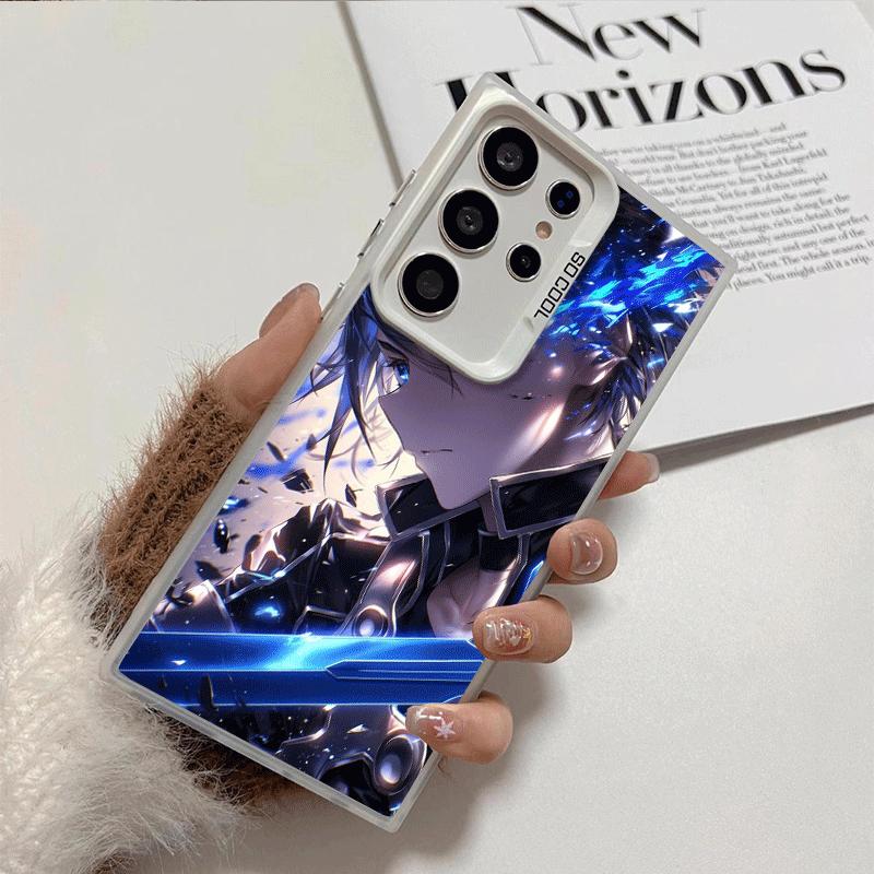 Sword Art Online Kirito Weiche Handyhülle für Samsung Galaxy S24 S25 FE S26 Edge S23 Ultra S22 Plus S21 + Stoßfeste Hülle Rückseite Sh