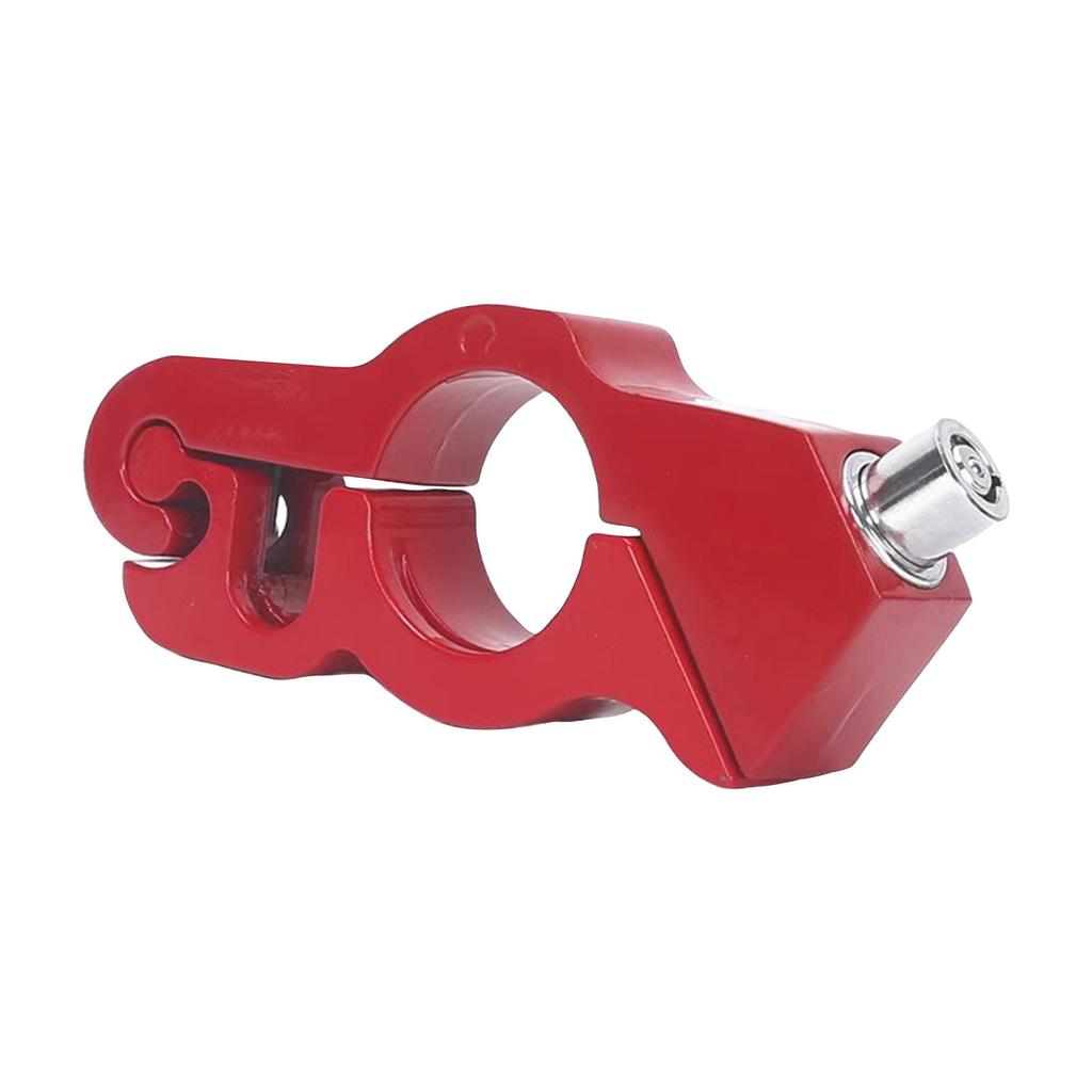 Motorcycle Handlebar Lock High Strength Aluminium Alloy -Theft Throttle Lock For Scooters Motorcycles And Atvs Heavy Duty Vehicle Security