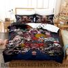 Red Sexy Red Lips Duvet Cover and Pillowcase Set ,kiss Love Letter Twin Size Quilt Cover for Women Girl Teen ,Bedspread Cover
