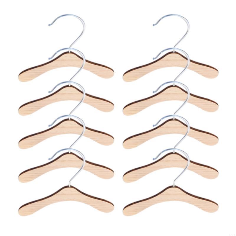 

10 Pcs Dog Clothes Hanger Thin Space Saving Hook Practical and Durable Use Pet Gift for Small Dog Clothing X3UC