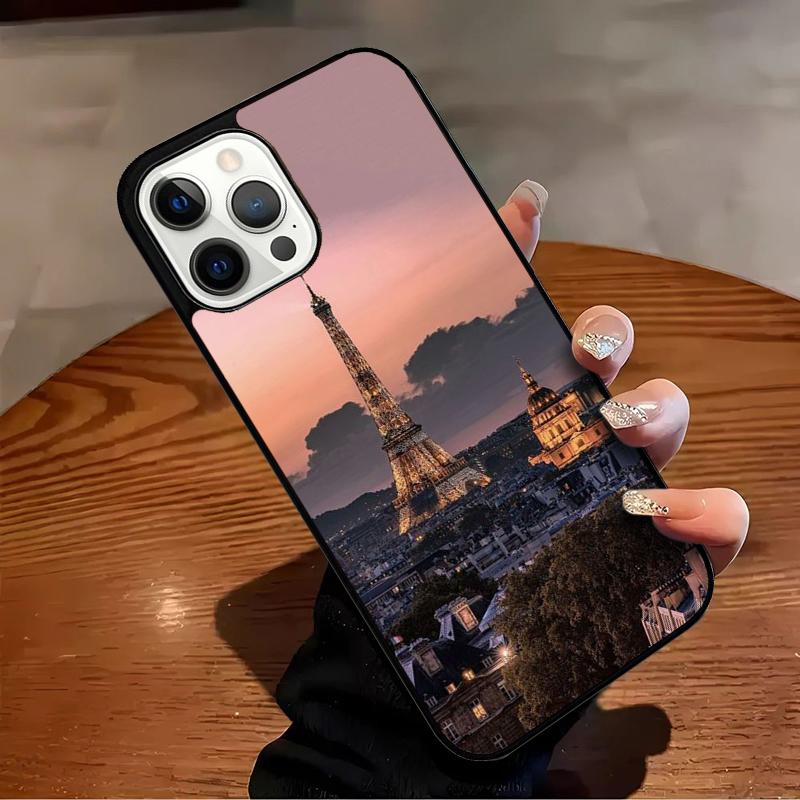 

Eiffel Tower Paris Phone Case For iPhone 17 Air 16 15 14 13 12 11 Pro Max Max Plus Bumper Case Cover iPhone 14