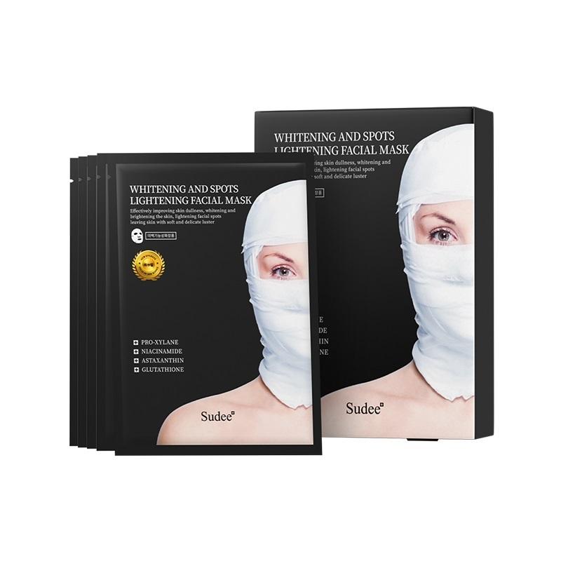 Sudee New Mask 5ea - Black (Whitening And Spots Lightening Facial) 5ea