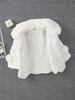 Girls' Autumn/Winter Faux Fur Pom-Pom Sweater Jacket