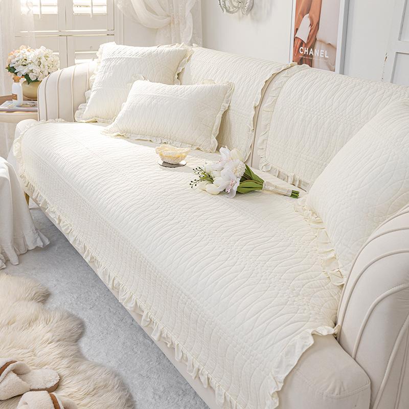 

Четыре сезона Универсальный Новый Однотонный Бежевый Нескользящий Ткань Простой Современный Гостиная Полотенце Чехол Ткань Диванная Подушка 70x70