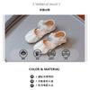 Girls' Princess Half sandals2026New Summer Children's Cute Bowknot Shiny Pearl Rhinestone Performance Shoes