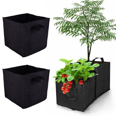 Flower Plant Growing Bag Home Gardening Planting Nursery Pot Pouch Container