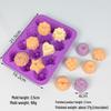12-Hole Small Flower Silicone Mold