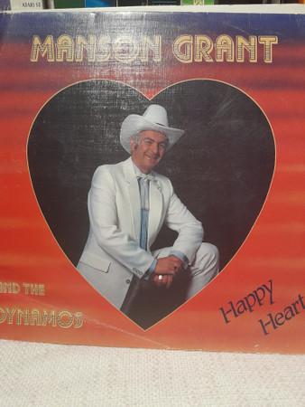 

LP Record MANSON GRANT & THE DYNAMOS SHOWBAND - Happy Heart WGR085 Ross Records 1985 Country Used