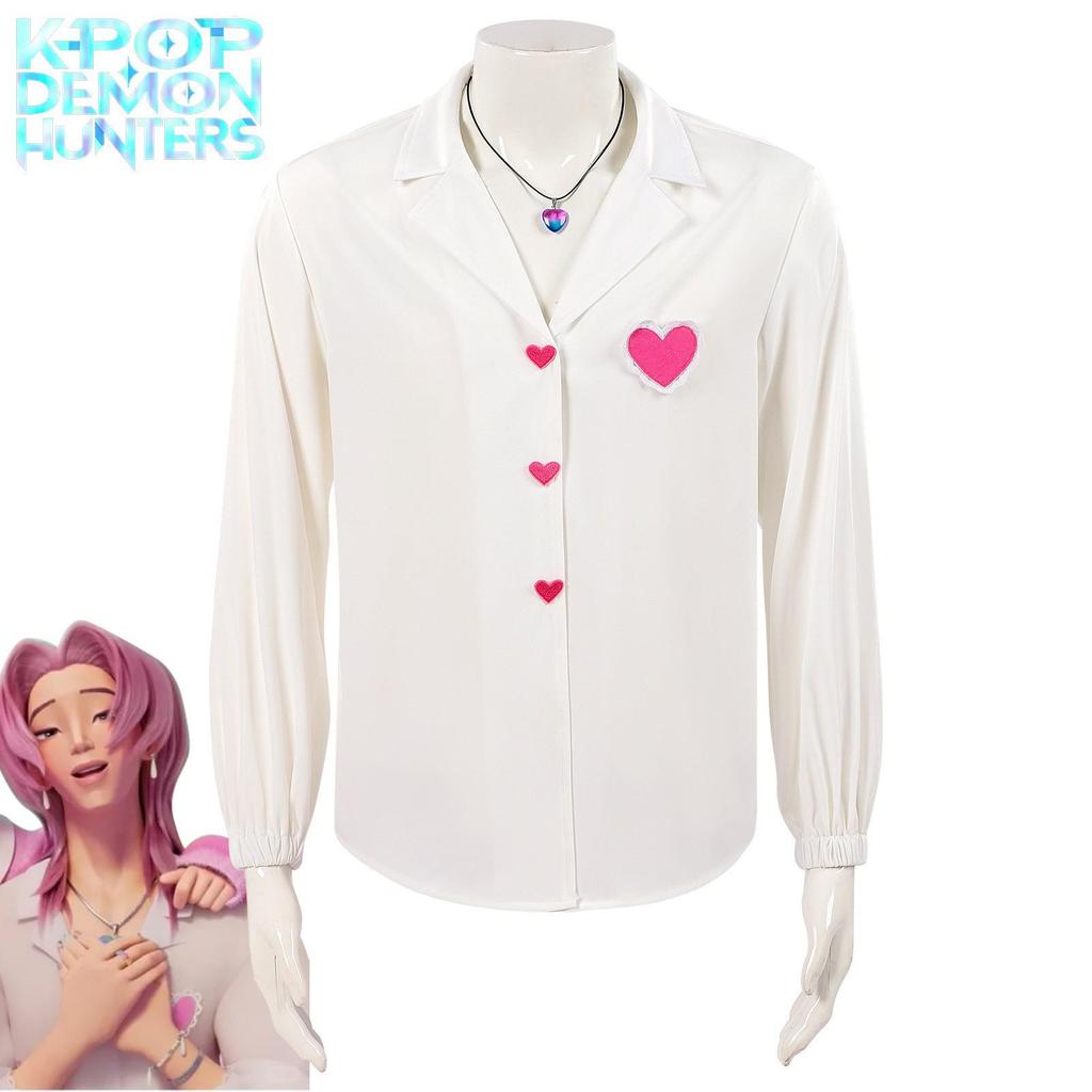 Cacciatore di Demoni Saga K-Pop: Set di Magliette Anime Cosplay Jinu Baby
