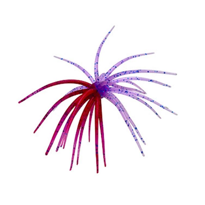 Sea Urchin Baits Lures General Casting Fishing Accessory, Soft Plastic Elastic Body with Flexible Arm Profile, Single Pack for Lake Use