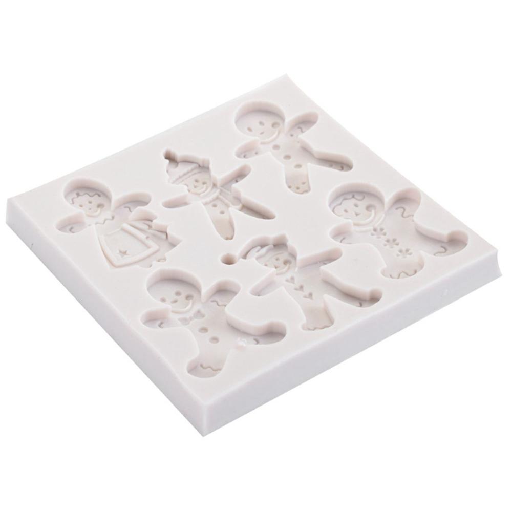 Handmade Gingerbread Man Sugarcraft Decoration Cake Decorating Tools Christmas Mold Chocolate Mould
