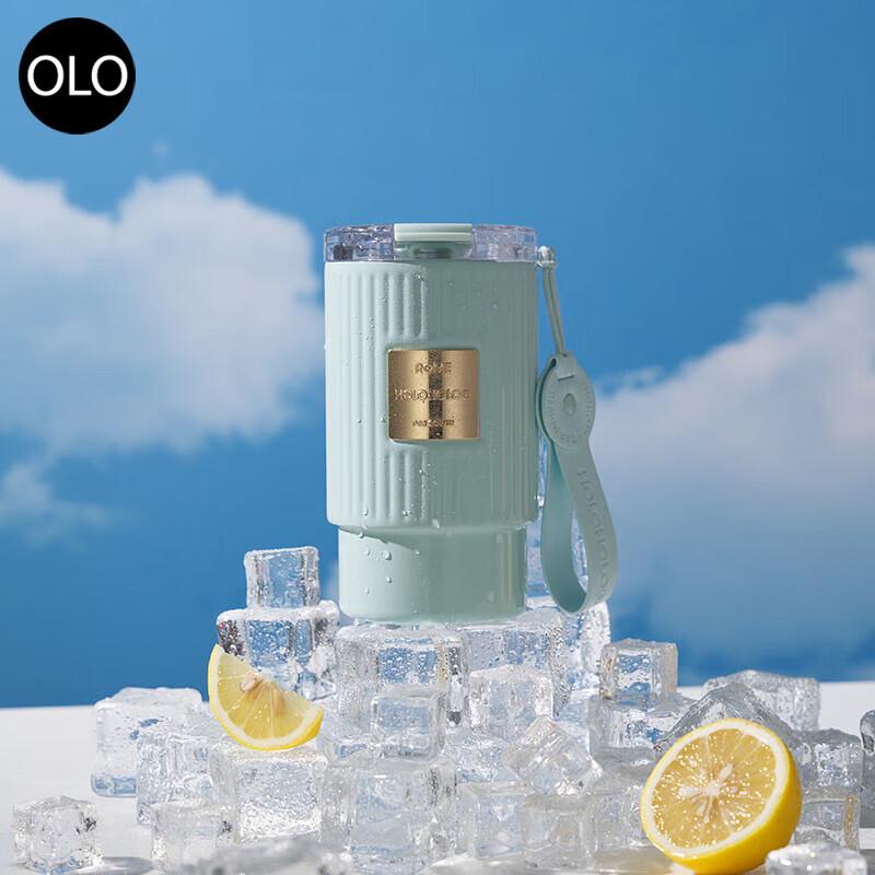 

HOLOHOLO RM-03 Stainless Steel Insulated Coffee Tumbler with Straw