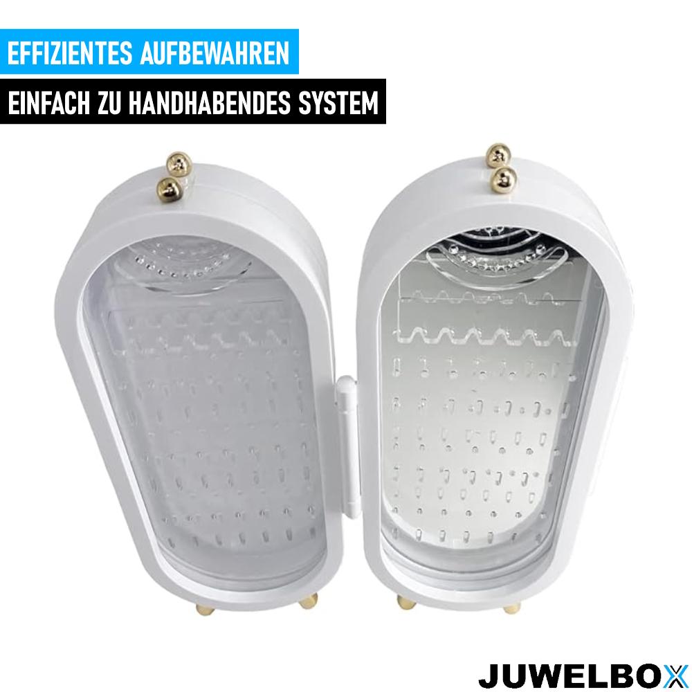 JUWELBOX Sieradenstandaard Sieradendoos opvouwbaar Organizer Oorbellen Ringen Kettingen