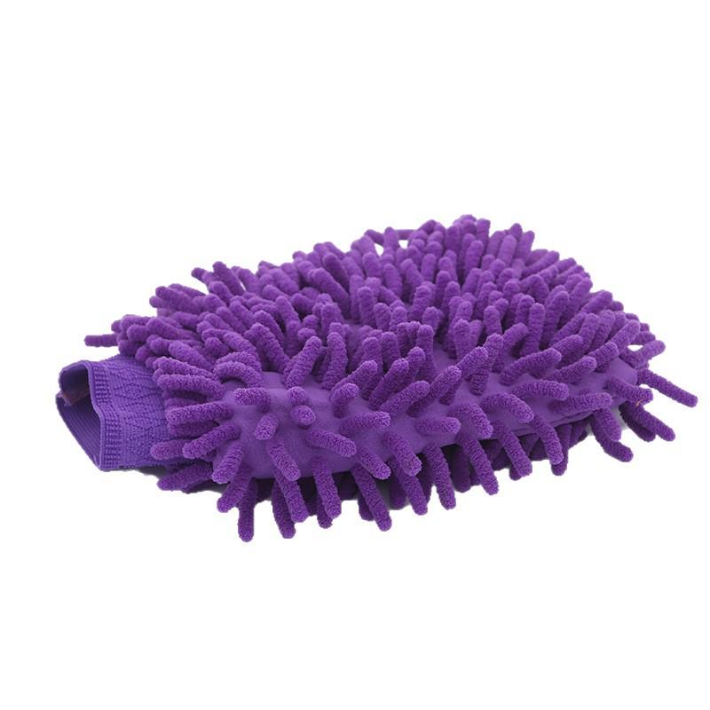 Chenille Double-Sided Car Wash Mitt - Car Cleaning Tool & Accessory