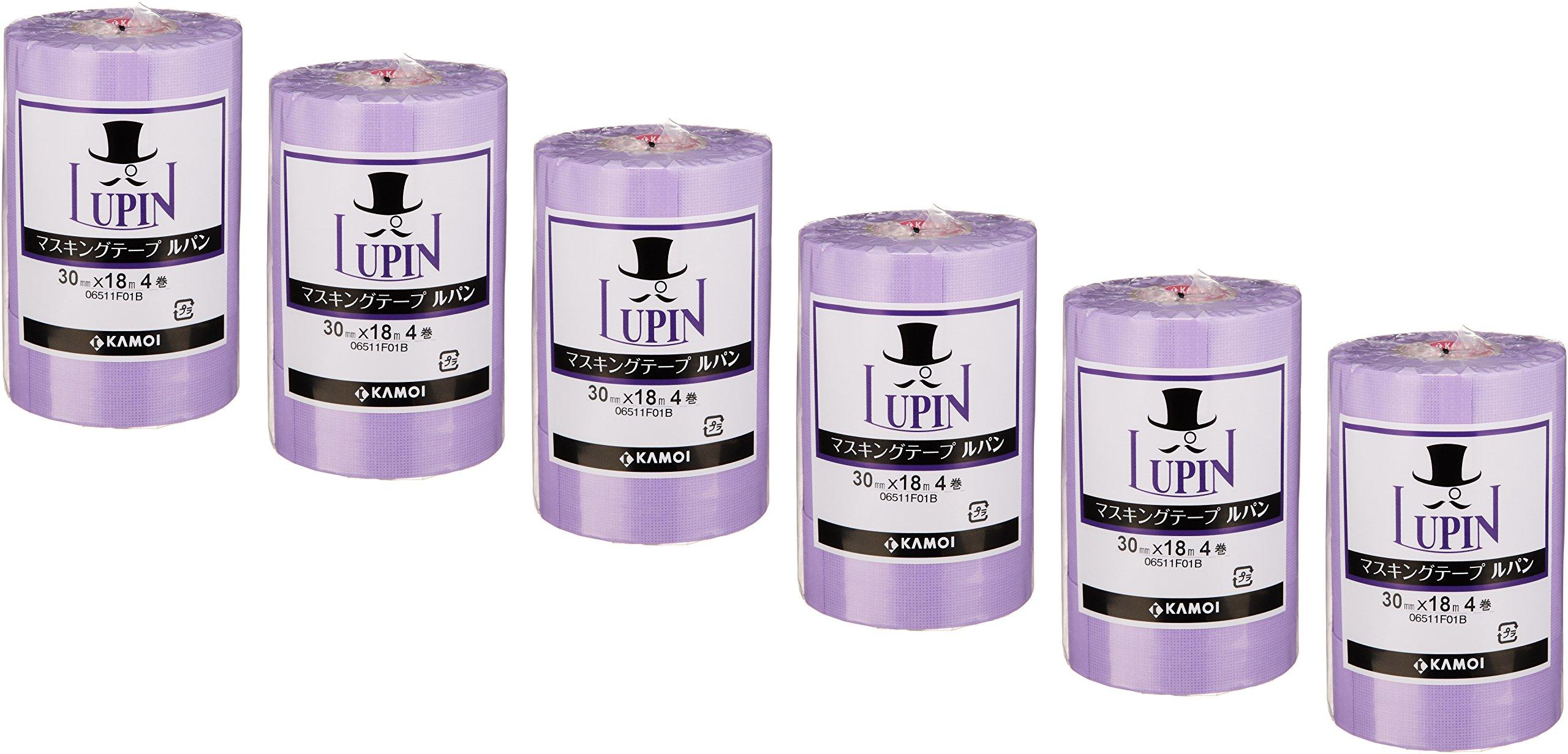 

Kamoi Lupin Masking 30mm x 24 rolls Tape, 18m,