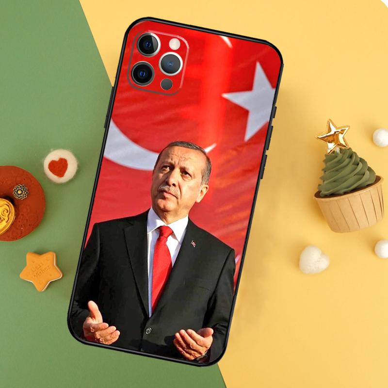 President Turkey Recep Tayyip Erdogan Phone Case For iPhone 17 16 14 13 12 11 15 Pro Max 12 13 Mini 16E 17 Air Shockproof Cover