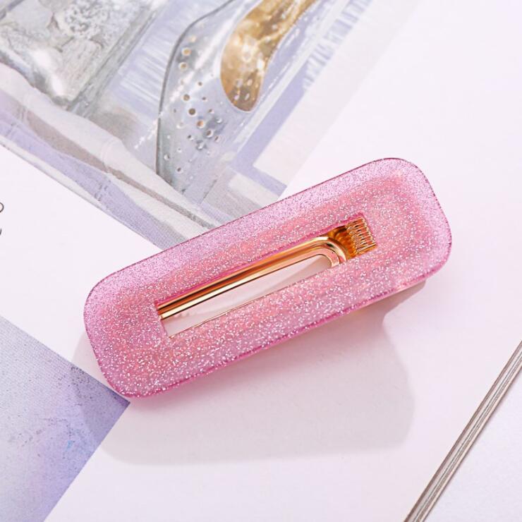 Popular Fashion Acetate Sweet Hairpins Girls Hair Clips Pin Barrette Accessories For Women Lady Hairclip Hairgrip Headwear