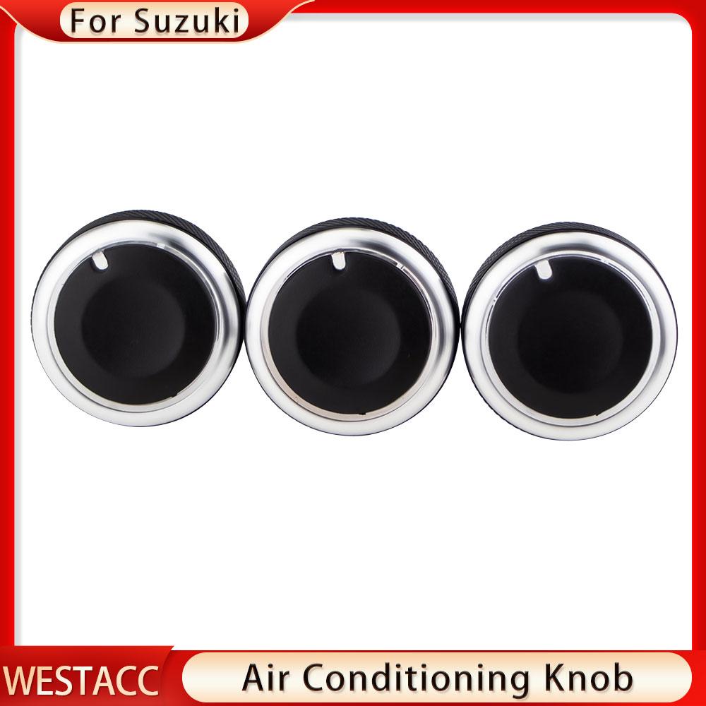 3Pcs/set AC Knob Car Air Conditioning Knob for Suzuki Swift Ciaz Splash Mazda VX-1 ERTIGA 2017 Proton Interior