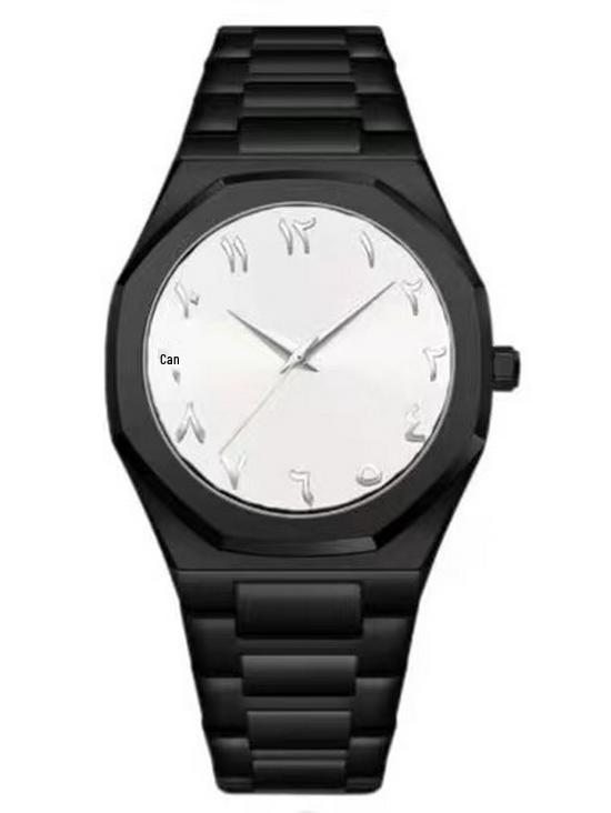 Men's High-End Quartz Watch with Arabic Numerals – Elegant Business Design