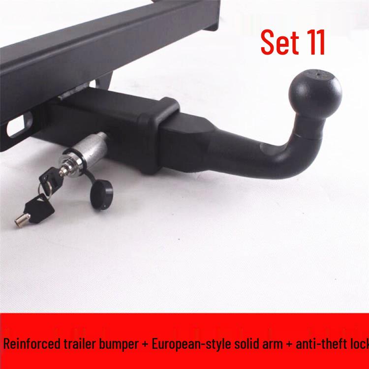 Toyota FJ Cruiser Modified Rear Trailer Hitch & Tow Hook Bracket