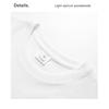 T-shirt da uomo estiva in puro cotone tinta unita casual girocollo top t-shirt sottile allentata traspirante coppia a maniche corte