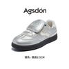 Augustine flip cover German training shoes women's 2025 new summer casual flat Forrest Gump board shoes sports white shoes