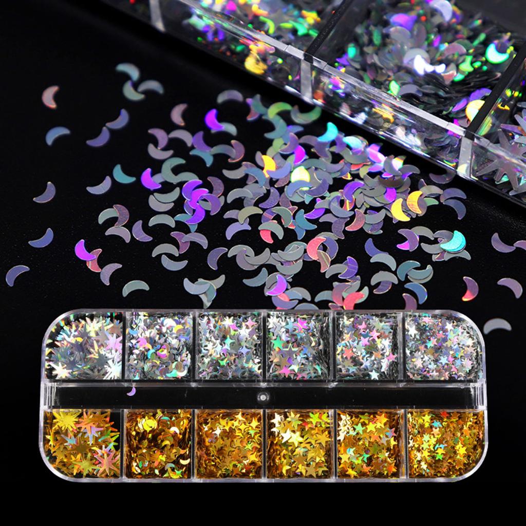 Epoxy Resin Mold Filler Glitter Confetti Nail Art Stickers 3D Nail Art Sequins Glitter for Epoxy Resin,Jewelry Making