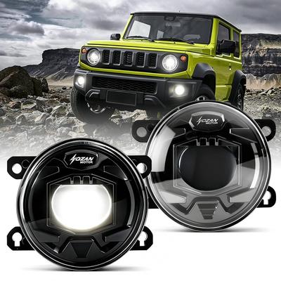 Suzuki Jimny LED Fog Lights JB23W JB64 JB43W JB74 Compatible H8 H9 H11 H16 LED Fog Lights 6000K 3200LM High Brightness Vehicle Inspection Compliant