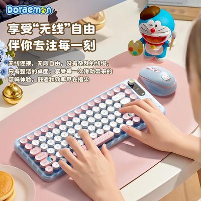 ROCK Doraemon J10 Wireless Mechanical Keyboard Mouse Set