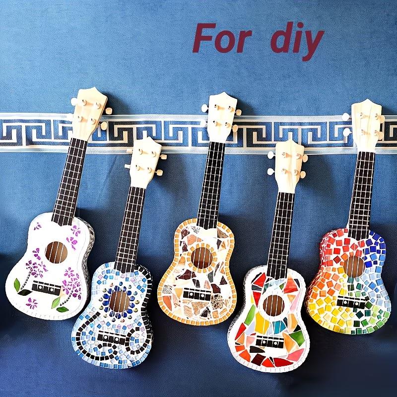 100/300Pcs Colorful Square 10X10mm Glitter Acrylic Non-Hotfix Flat Bottom Rhinestones For DIY Home Decor, Art Projects, Bathroom