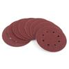 100pcs 8 Holes Dust Extraction Polishing Sandpaper Discs Sandpaper Sheet  Home DIY Use