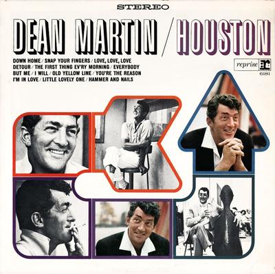 LP Record DEAN MARTIN  Houston R6181 Reprise Records 1965 UK Jazz Used