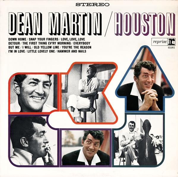 

LP Record DEAN MARTIN Houston R6181 Reprise Records 1965 UK Jazz Used