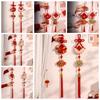 Tassel Spring Festival Pendant Chinese Knot Horse Year Decoration  Home Decor