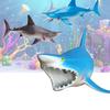 1pc PVC Simulation Sea Life Shark Action Figure Toy With Sound Early Education Toy Kid Birthday Gift