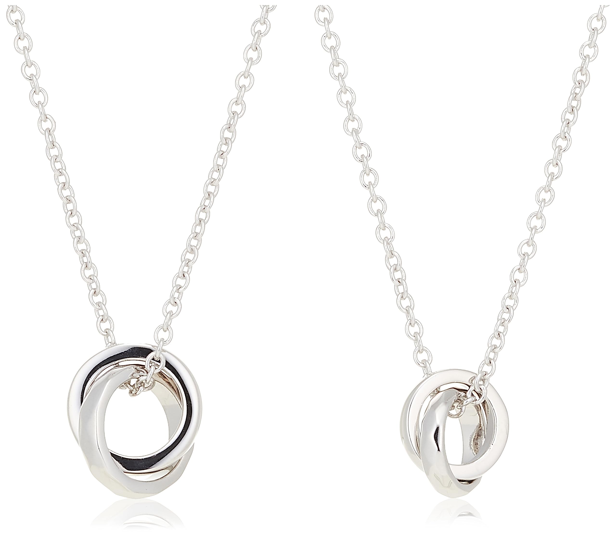 

Silver Pair Necklace 1NE236A1SV [Lionheart]