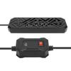 Lampada UV per Acquario Tubo Doppio di Quarzo Sigillato Sicuro Purificazione Rapida dell'Acqua Lampada Pulente per Acquario