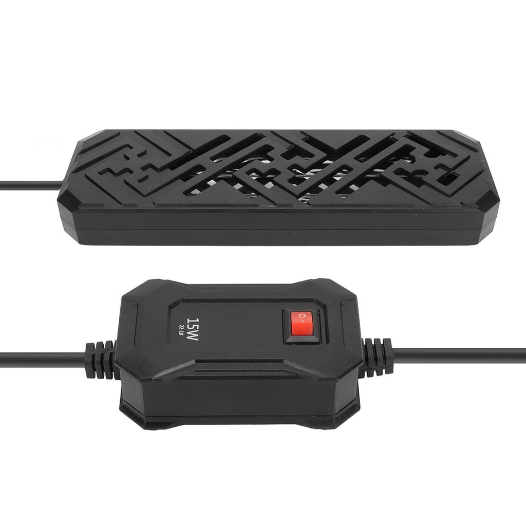 Lampada UV per Acquario Tubo Doppio di Quarzo Sigillato Sicuro Purificazione Rapida dell'Acqua Lampada Pulente per Acquario