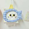 Cartoon Cat Paper Bag Wall Mounted Fabric Handmade Tissue Cover Household Dormitory Car High Appearance Level Creative Paper Bag