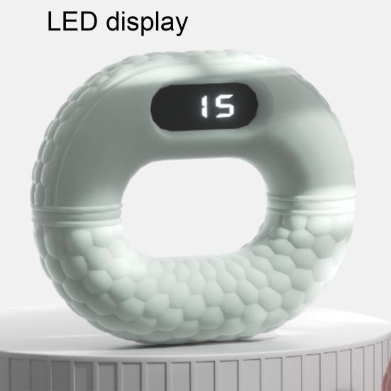 Hand Grip Strength Trainer with LED Counter Display - Five Finger Strength Training, Squeeze Ring Stress Relief Hand Grip Strengthener