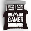 Gamepad Comforter Cover Gamer Bedding Set Teens Video Game Duvet Cover For Youth Kids Boys Modern Game Controller Bedspread