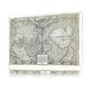 Fine Oronce Maps Metal Poster Customized Wall Art Retro Vintage Metal Signs for Man Cave Decoration Bedroom Bar Accessories Home