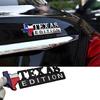 3D Metal Stickers Lone Star Texas Edition Emblem Sticker Car Body Accessories For Jeep Wrangler Rubicon Renegade Compass Grand