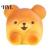 Fake Food Stress Reliever Simulated Toy Slow Rebound Bread Design Relief Rising Squeeze Realistic Texture Color Soft Silicone Decompression