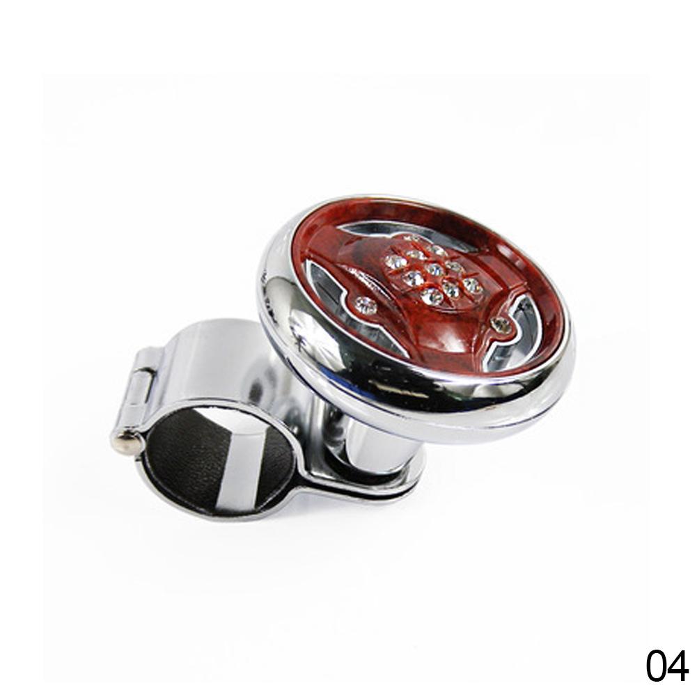 Creative Car Steering Wheel Knob Ball For Truck Steering Wheel Aid Power Handle Assister Spinner Knob Ball Stainless steel
